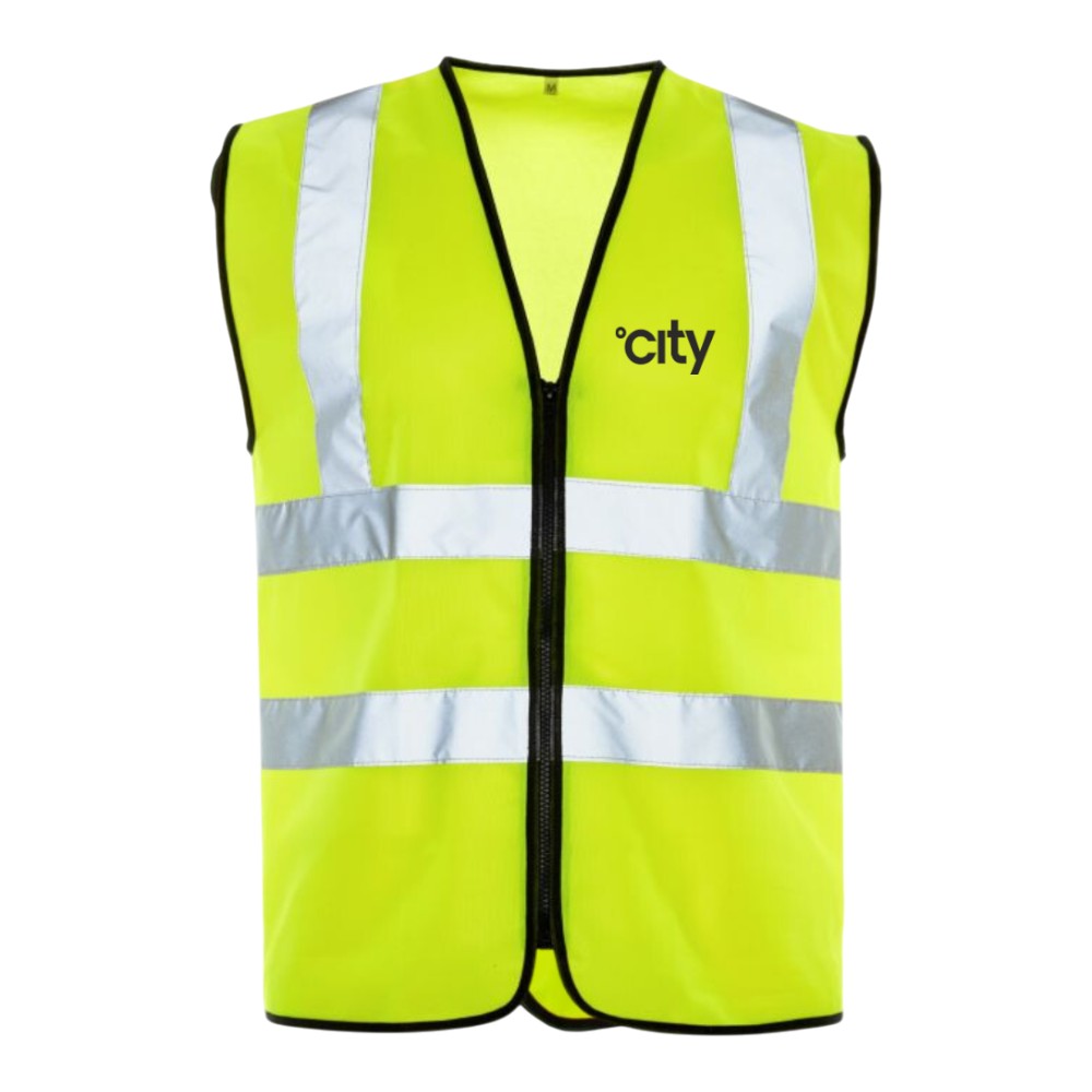Standard Hi-Vis Zipped Waistcoat